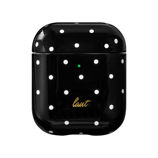 Funda para Airpods Dotty de LAUT Airpods 2gn Negro - Rossellimac