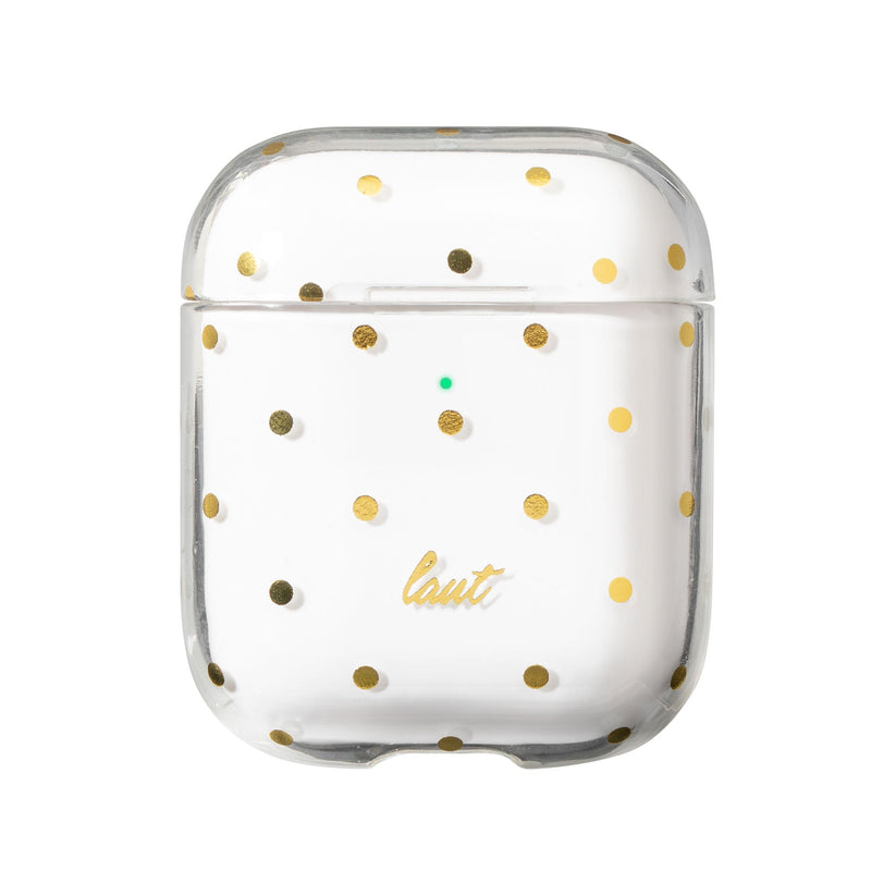 Funda para Airpods Dotty de LAUT Airpods 2gn Transparente - Rossellimac