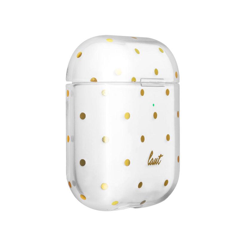 Funda para Airpods Dotty de LAUT Airpods 2gn Transparente - Rossellimac