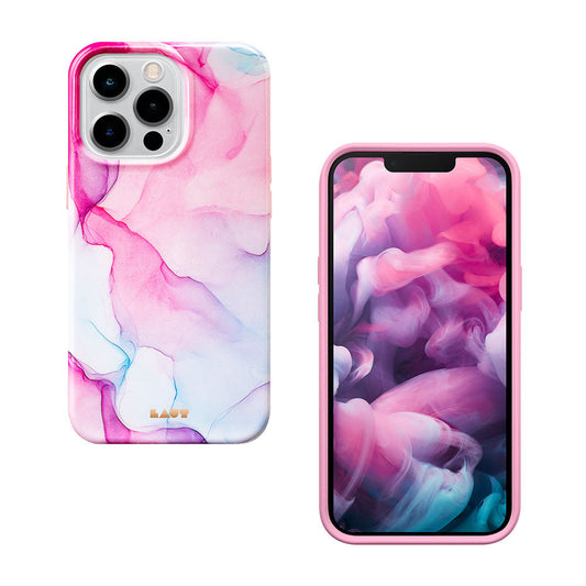 Funda para iPhone 13 HUEX INK de LAUT iPhone 13 Pro Max Rosa - Rossellimac