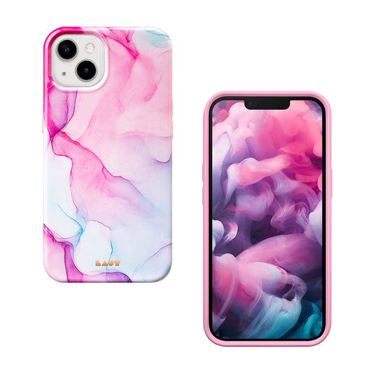 Funda para iPhone 13 HUEX INK de LAUT iPhone 13 Rosa - Rossellimac