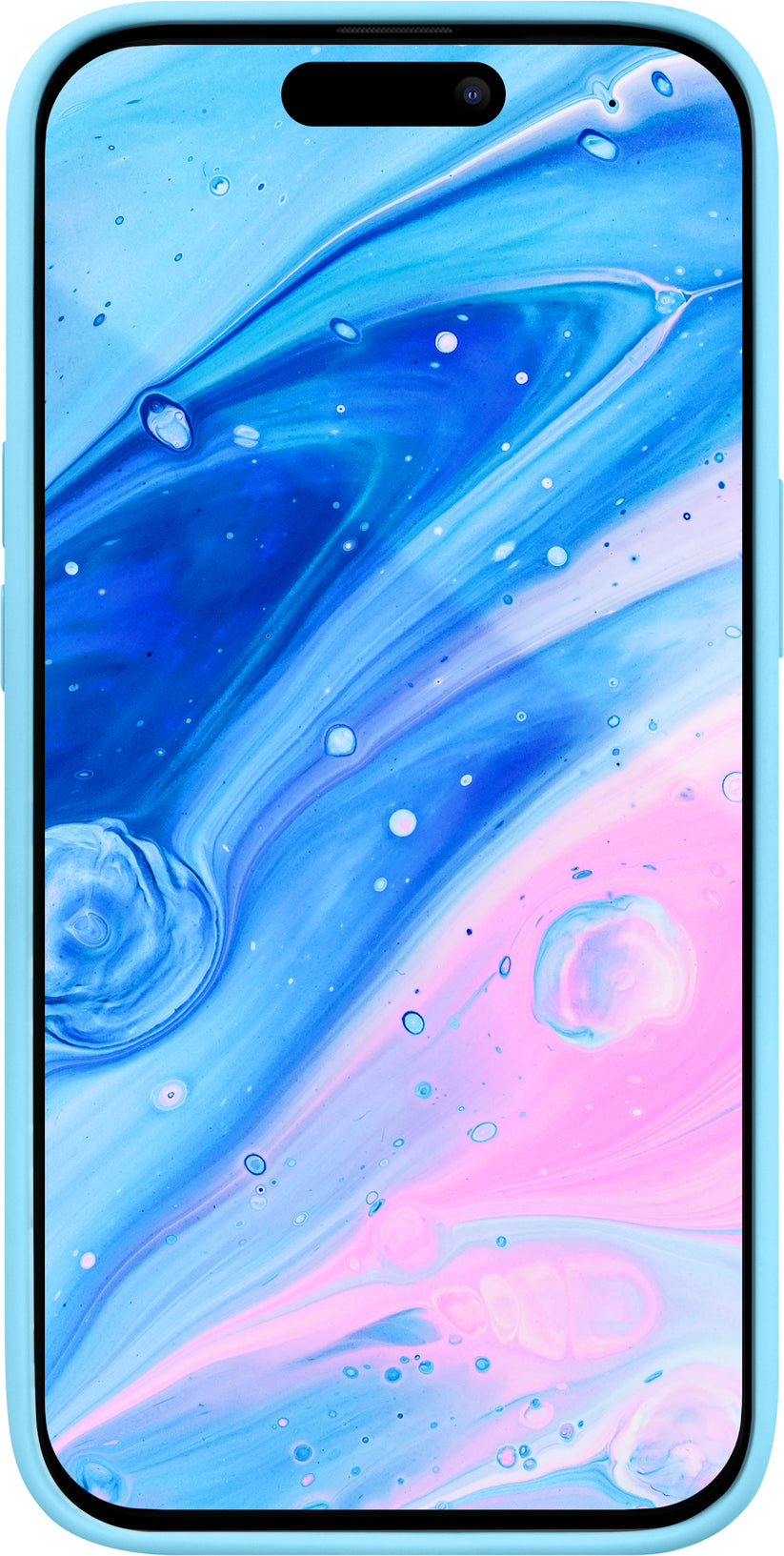 Funda para iPhone 14 Huex Pastels de Laut iPhone 14 Pro Celeste - Rossellimac