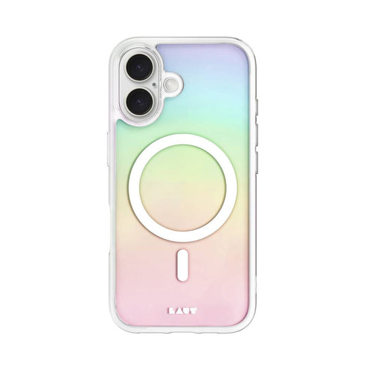 Funda Holo para iPhone 16 transparente de LAUT