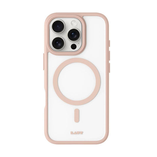 Funda Huex Protect para iPhone 16 Pro oro rosa de LAUT