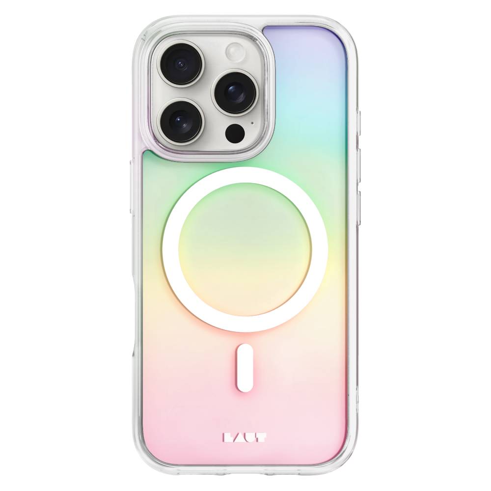 Funda Holo para iPhone 16 Pro Max transparente de LAUT