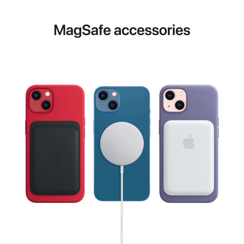 Funda de piel con MagSafe para el iPhone 13 mini - Verde secuoya - Rossellimac