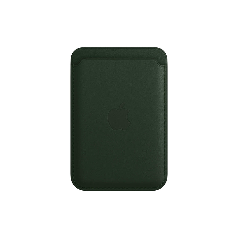Cartera de piel con MagSafe para el iPhone - Verde secuoya - Rossellimac