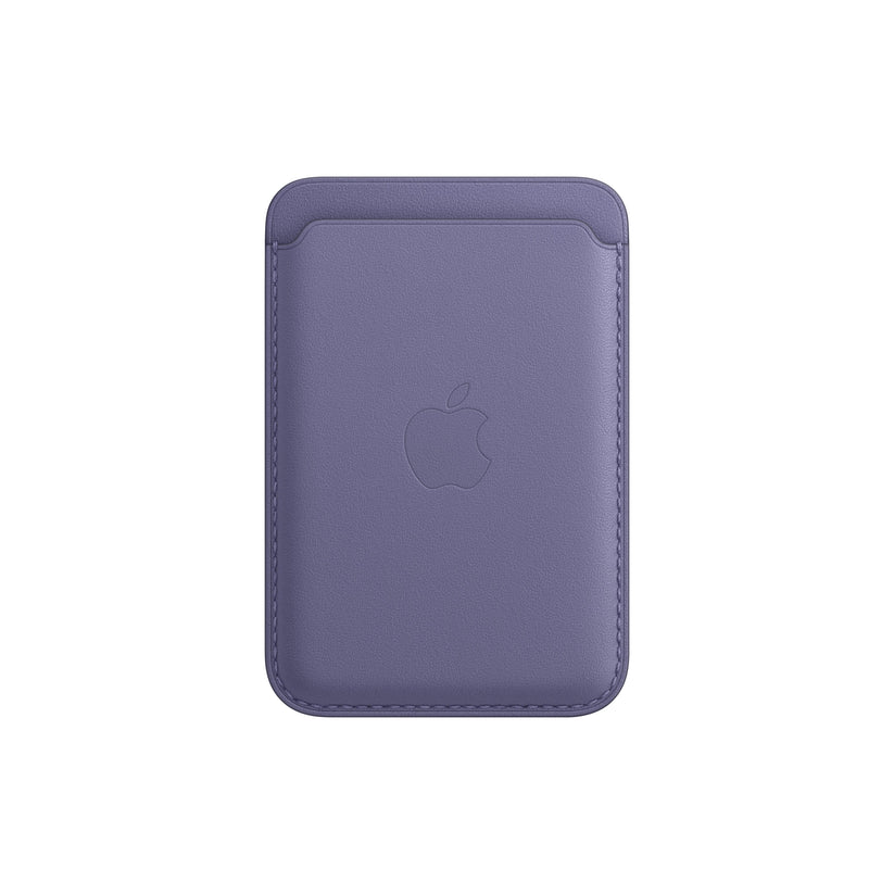 Cartera de Piel Apple con MagSafe para iPhone Color Caramelo