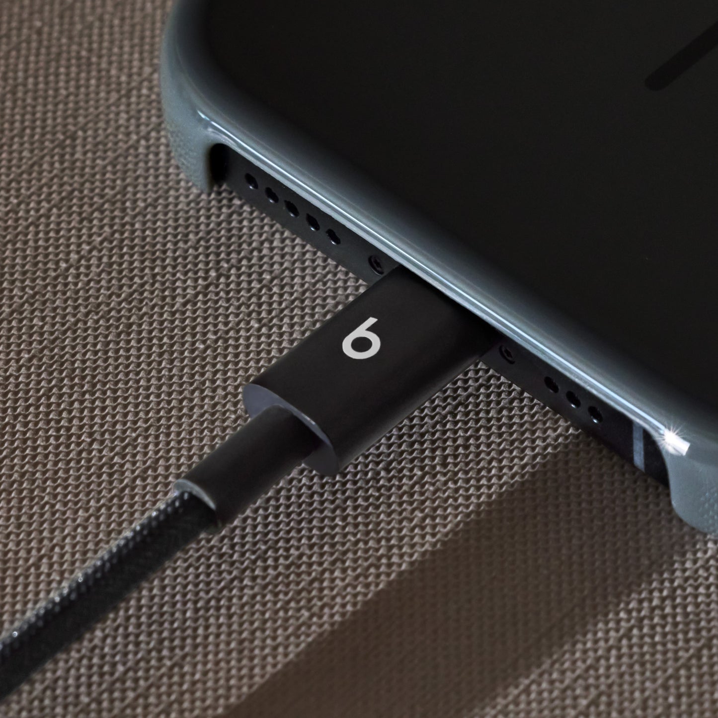 Pack dos cables trenzados USB-C a USB-C (1,5 m) Negro carbón | Beats