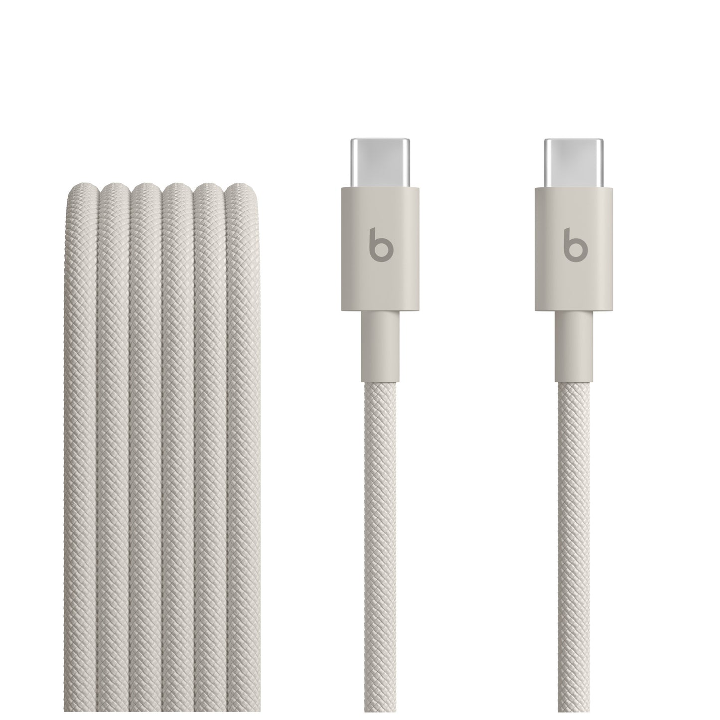 Cable trenzado USB-C a USB-C (1,5 m) Gris tormenta | Beats