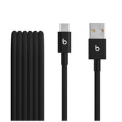 Cable trenzado USB-A a USB-C (1,5 m) Negro carbón | Beats
