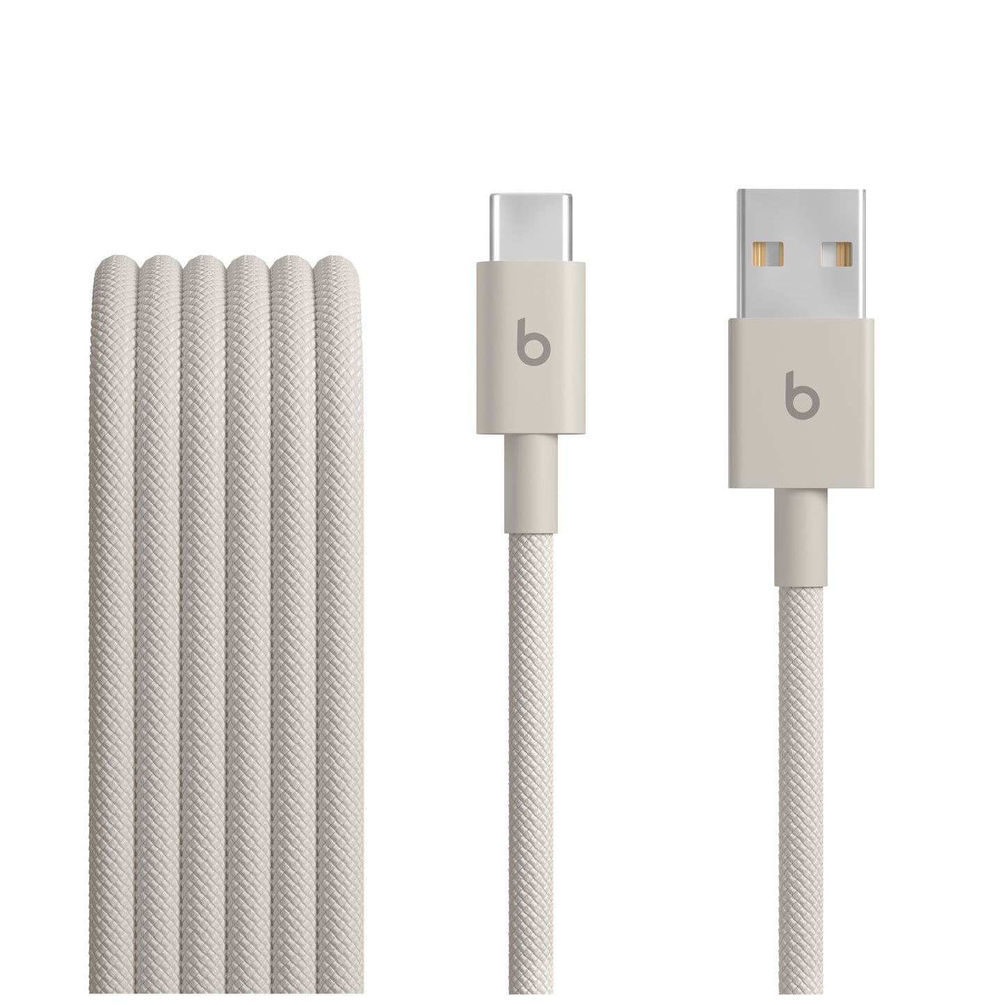 Cable trenzado USB-A a USB-C (1,5 m) Gris tormenta | Beats