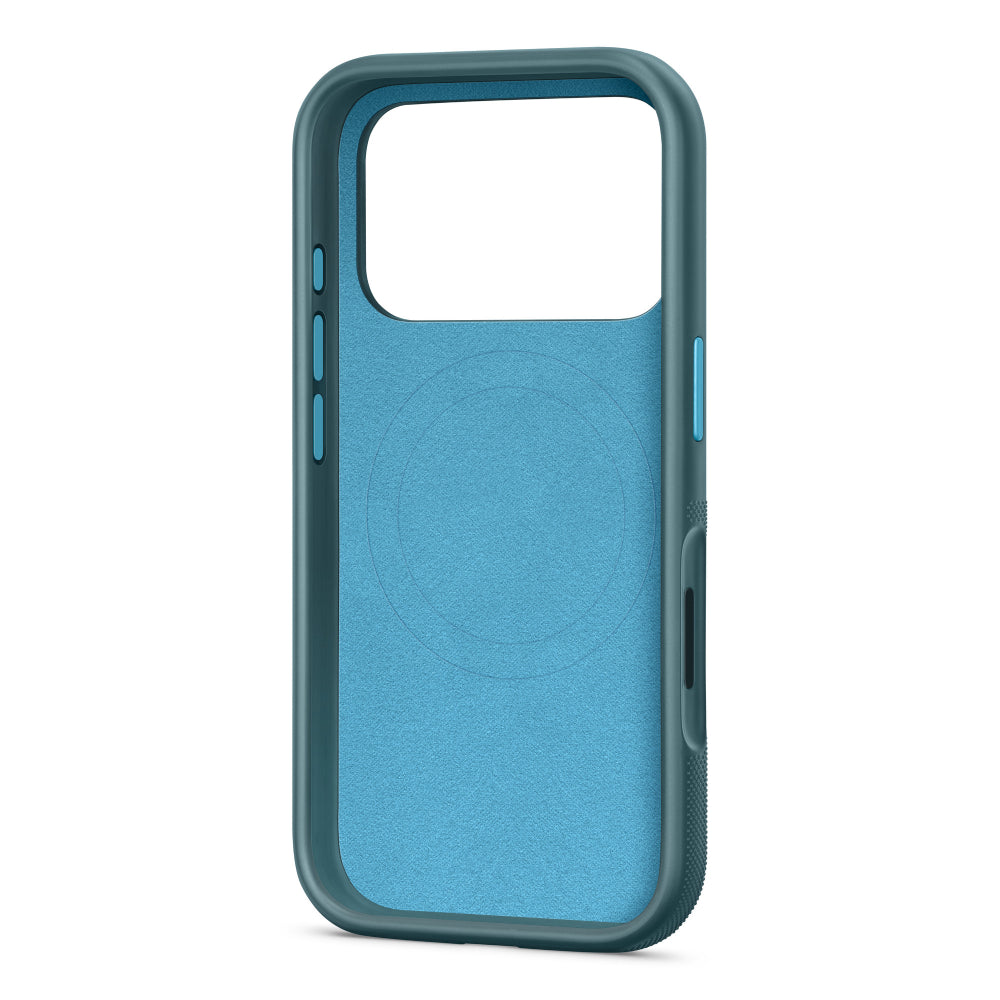 Funda Rugged Azul Rocoso MagSafe Control Cámara iPhone 17 Pro | Beats