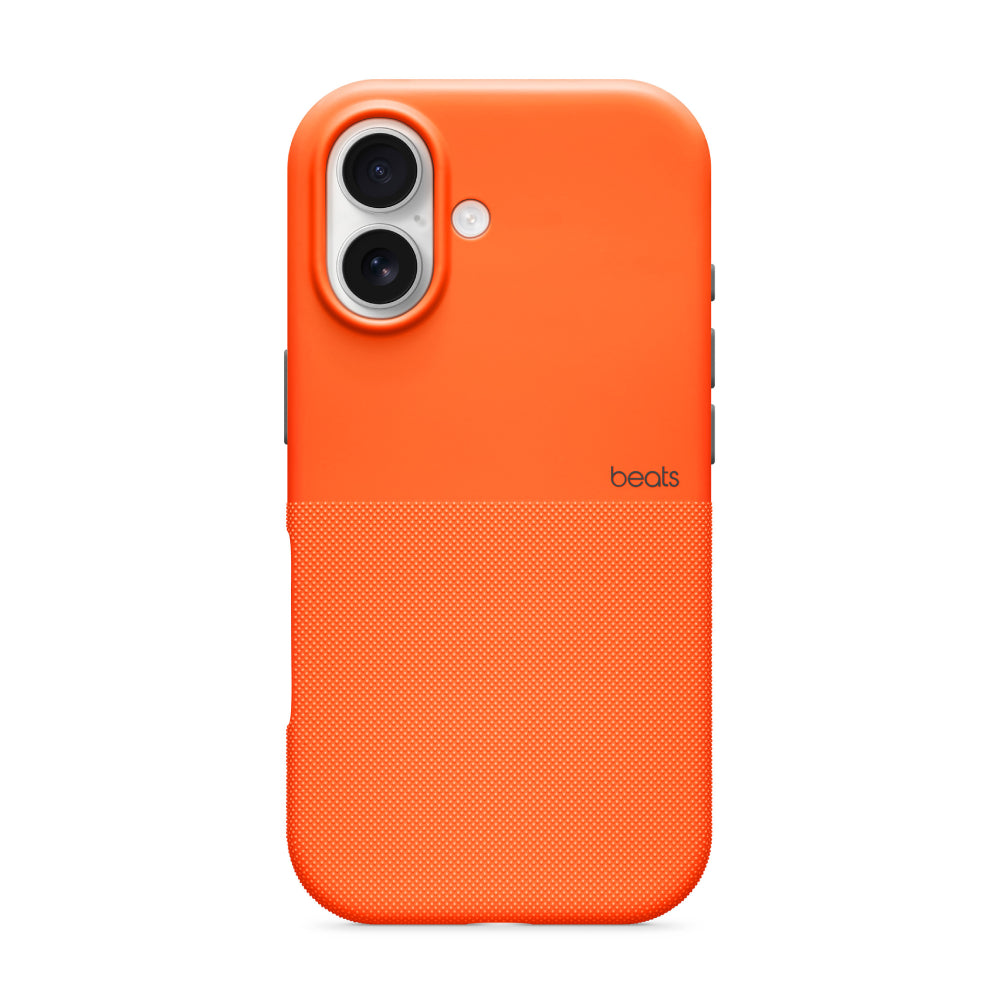 Funda Rugged Naranja Sierra MagSafe Control Cámara iPhone 17 | Beats