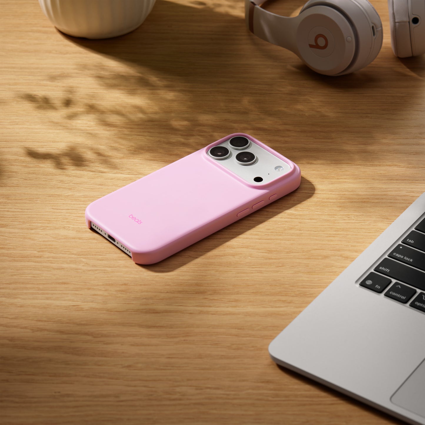 Funda Rosa cuarzo MagSafe Control Cámara iPhone 17 Pro | Beats