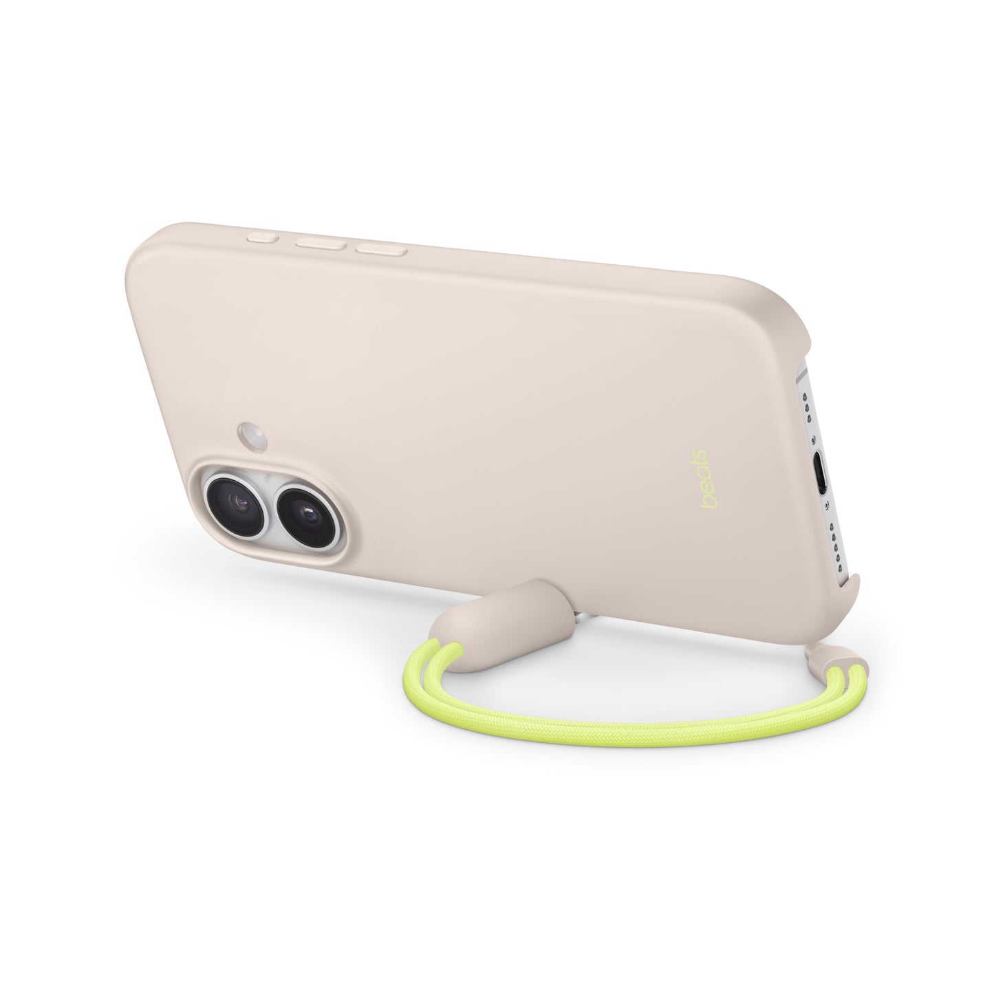 Funda Kickstand Gris caliza MagSafe Control Cámara iPhone 17 | Beats