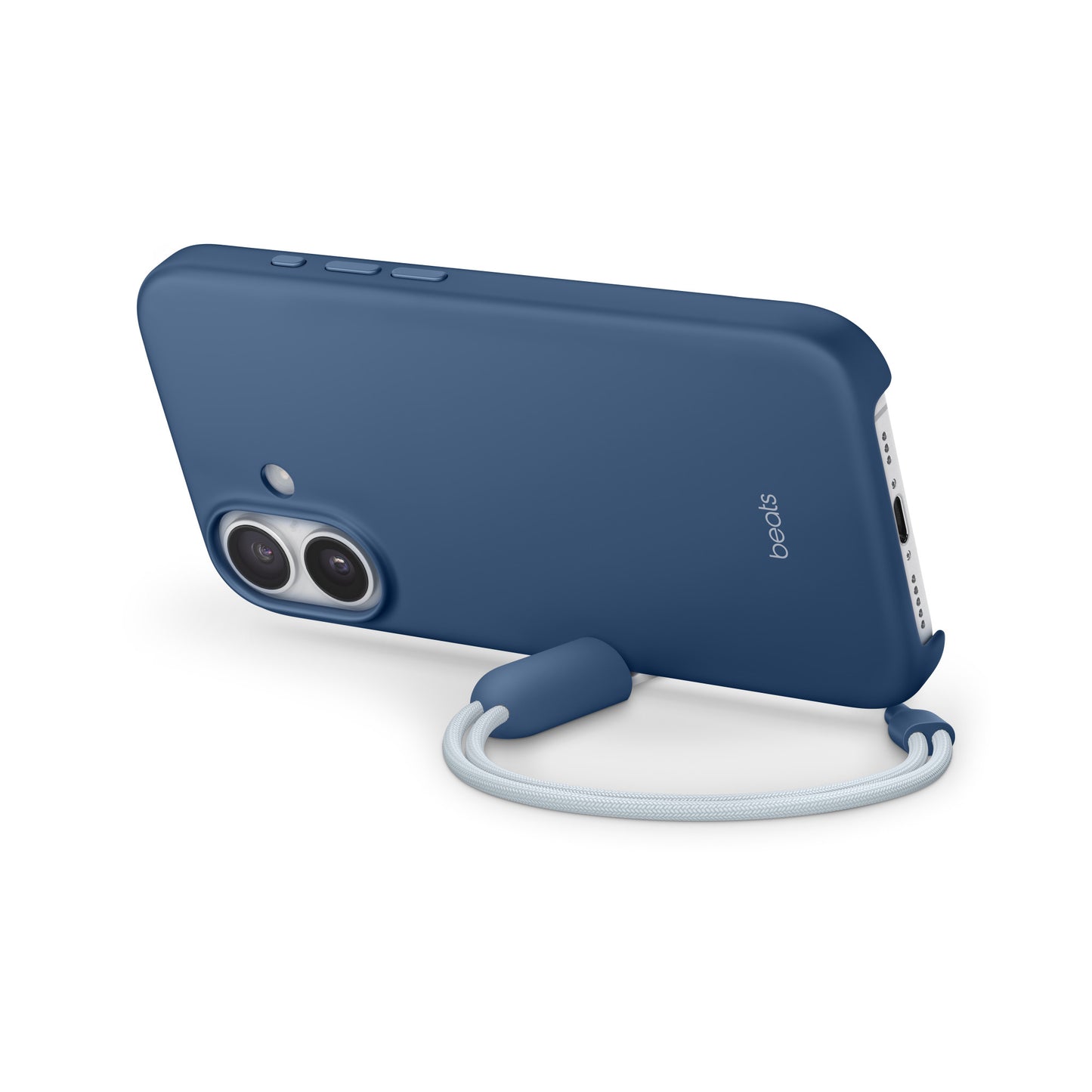 Funda Kickstand Azul cobalto MagSafe Control Cámara iPhone 17 | Beats