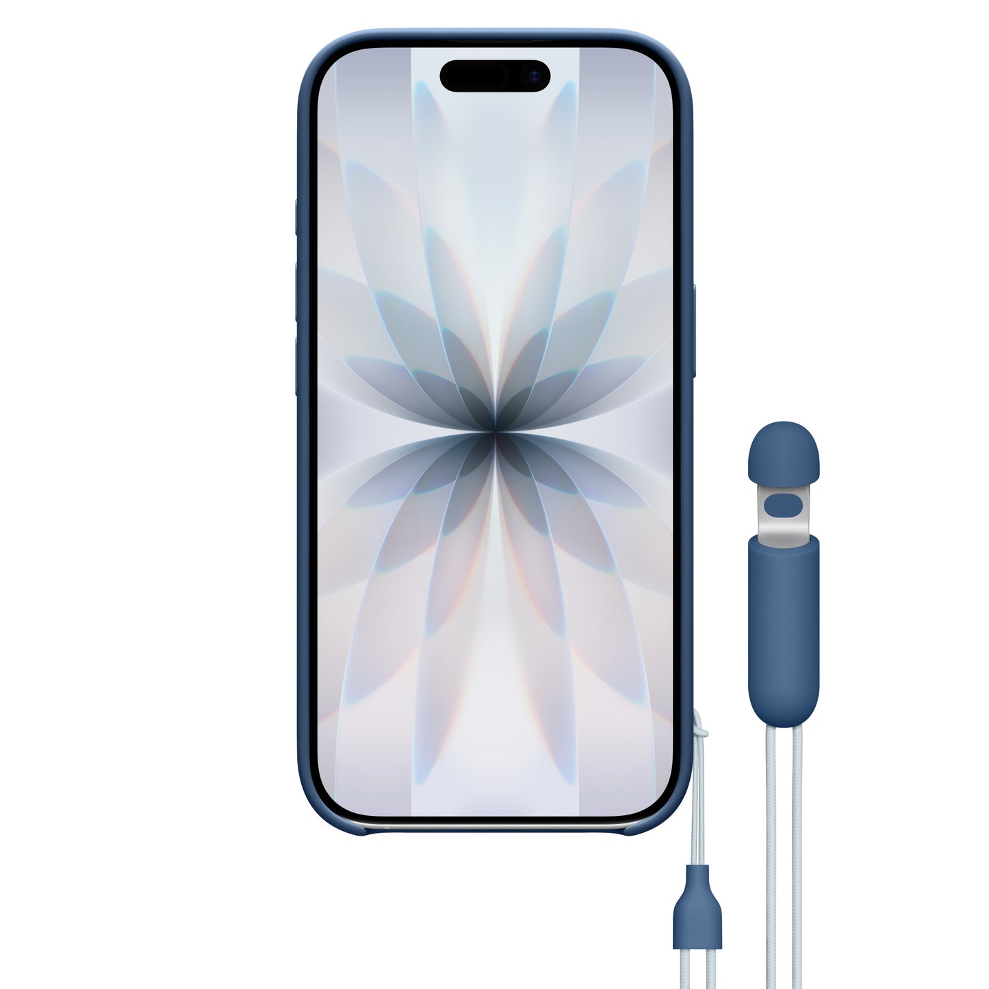 Funda Kickstand Azul cobalto MagSafe Control Cámara iPhone 17 | Beats