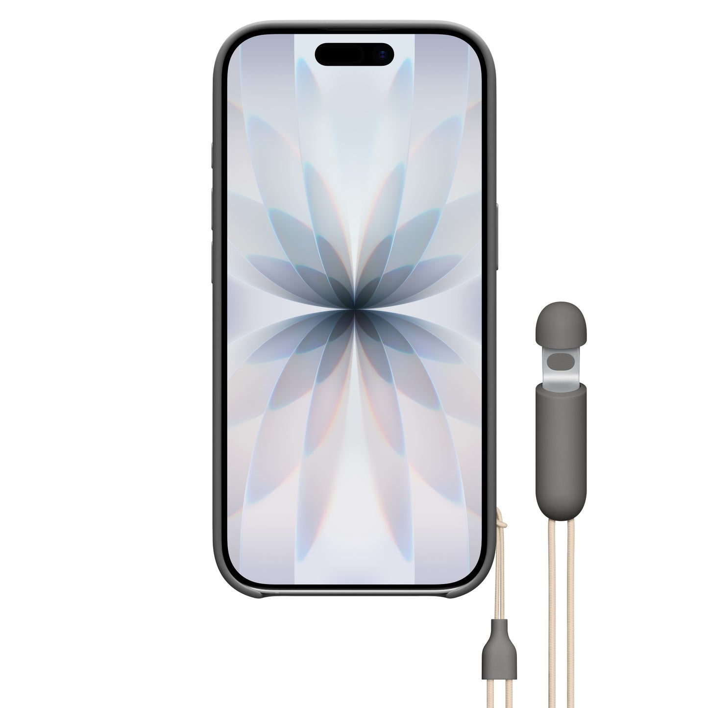 Funda Kickstand Gris antracita MagSafe Control Cámara iPhone 17 | Beats