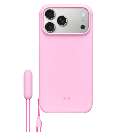 Funda Kickstand Rosa cuarzo MagSafe Control Cámara iPhone 17 Pro Max | Beats