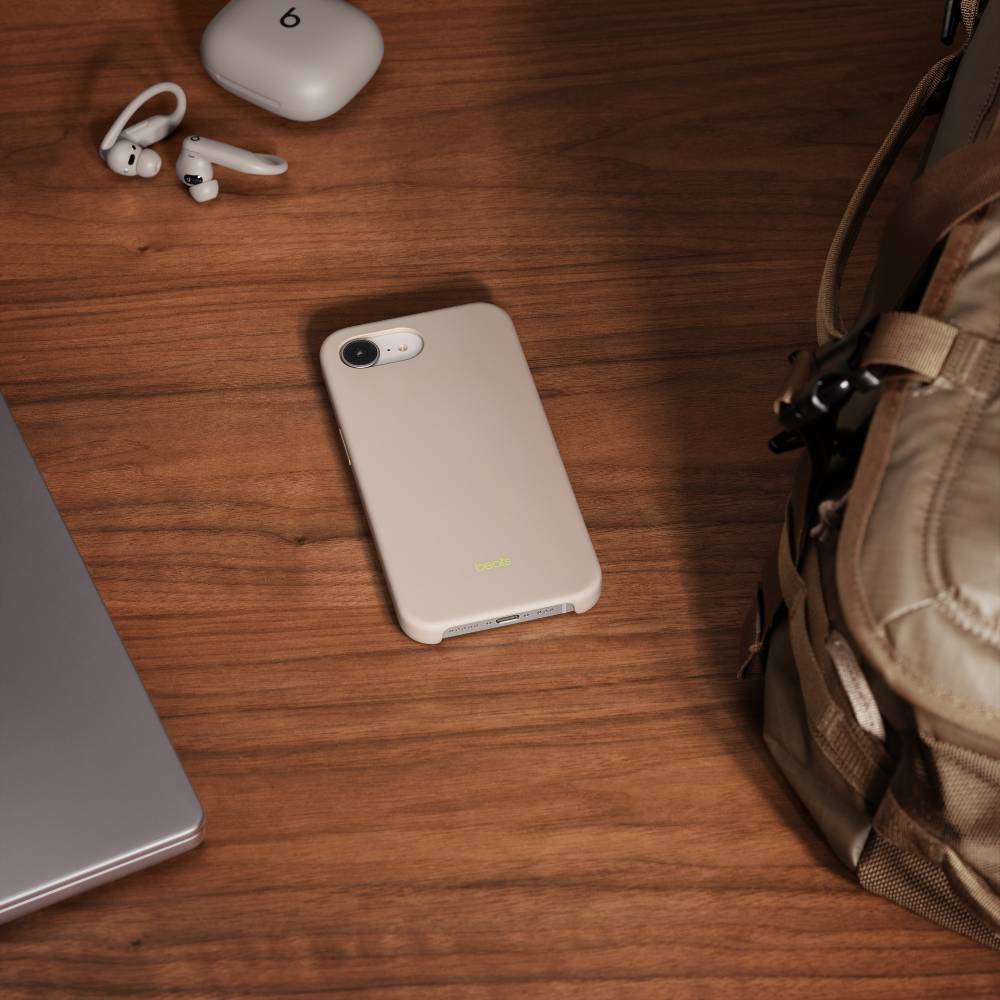 Funda Gris caliza MagSafe Control Cámara iPhone 17e | Beats