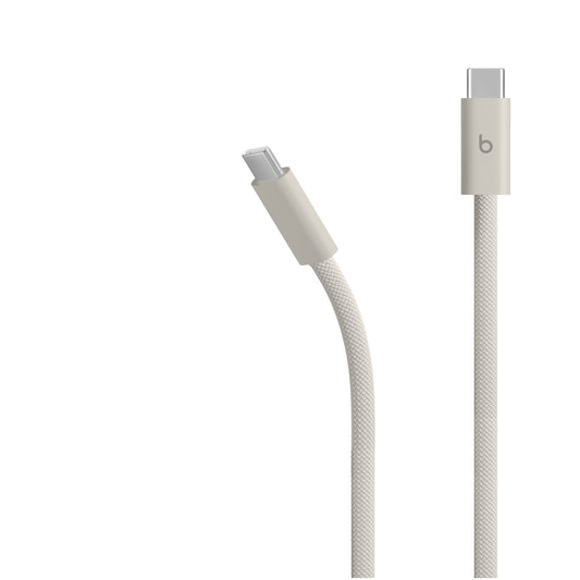 Cable trenzado USB-C a USB-C (3 m) 240W Gris tormenta | Beats