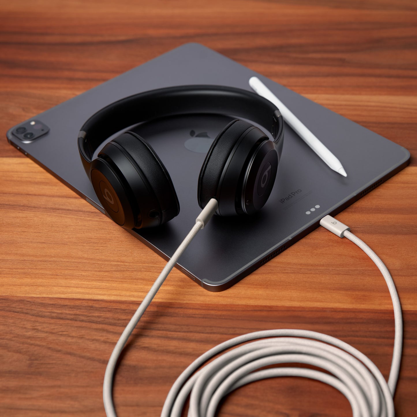 Cable trenzado USB-C a USB-C (3 m) 240W Gris tormenta | Beats