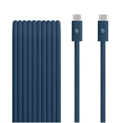 Cable trenzado USB-C a USB-C (3 m) 240W Azul Índigo | Beats