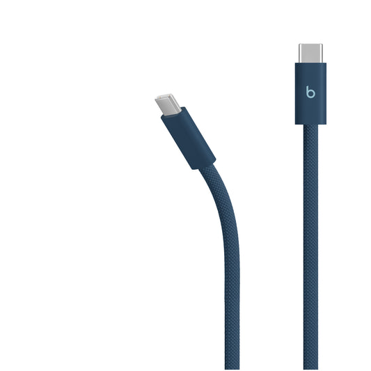 Cable trenzado USB-C a USB-C (3 m) 240W Azul Índigo | Beats