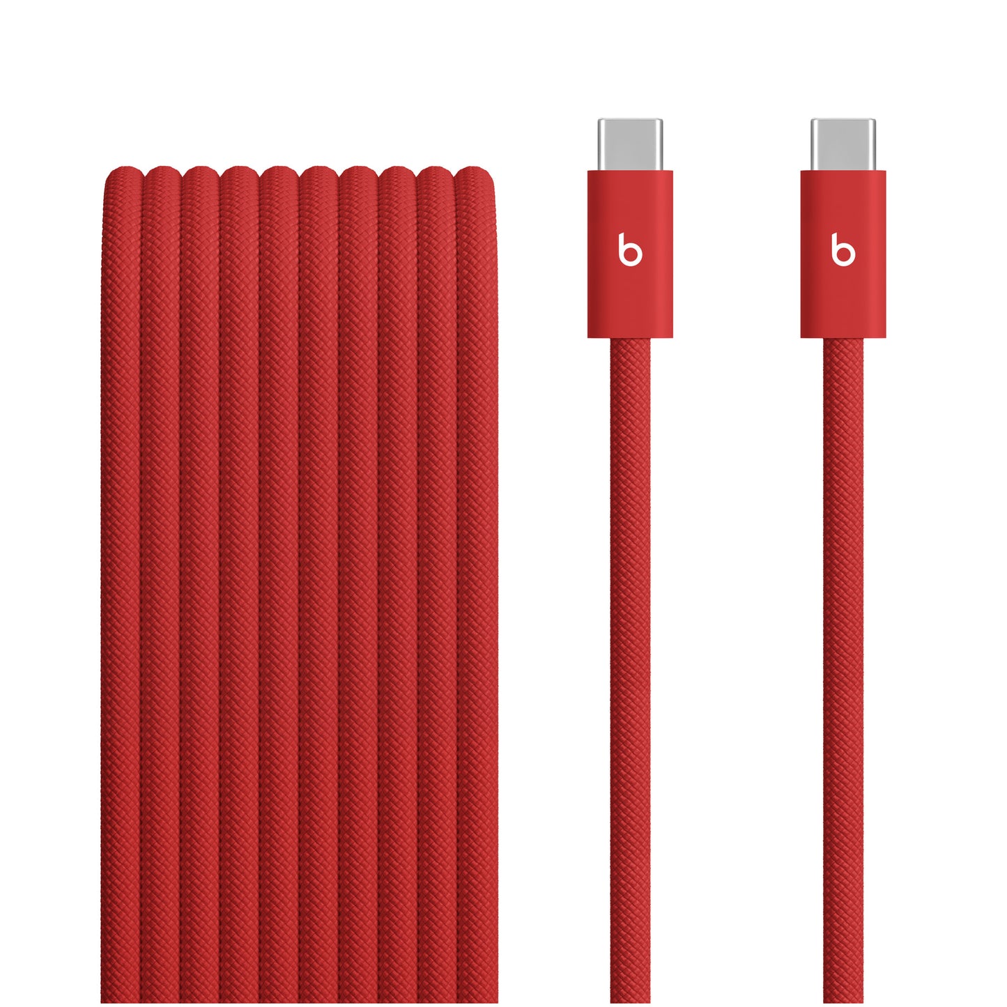 Cable trenzado USB-C a USB-C (3 m) 240W Rojo fuego | Beats