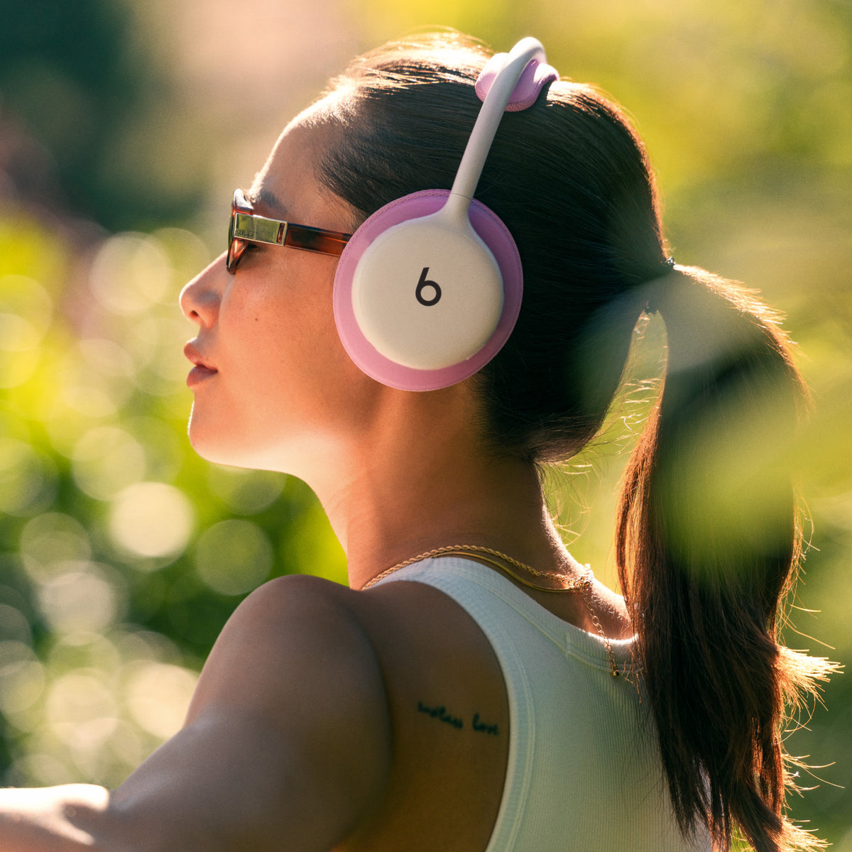 Kit almohadillas tejidas de alto rendimiento Auriculares over-ear 360 - Rosa | Beats