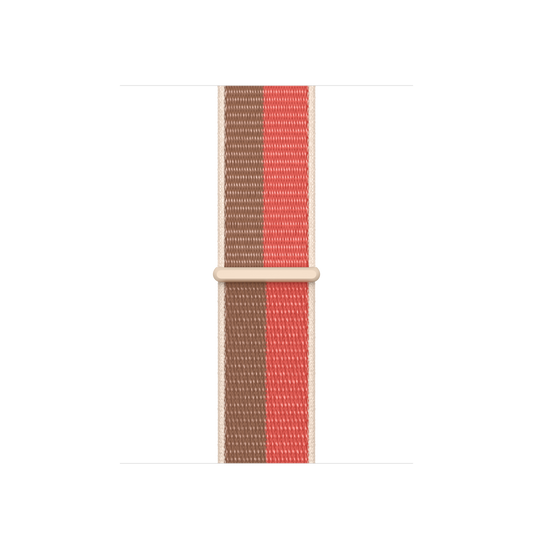 Correa Loop deportiva en color pomelo rosa/canela (41 mm) - Rossellimac