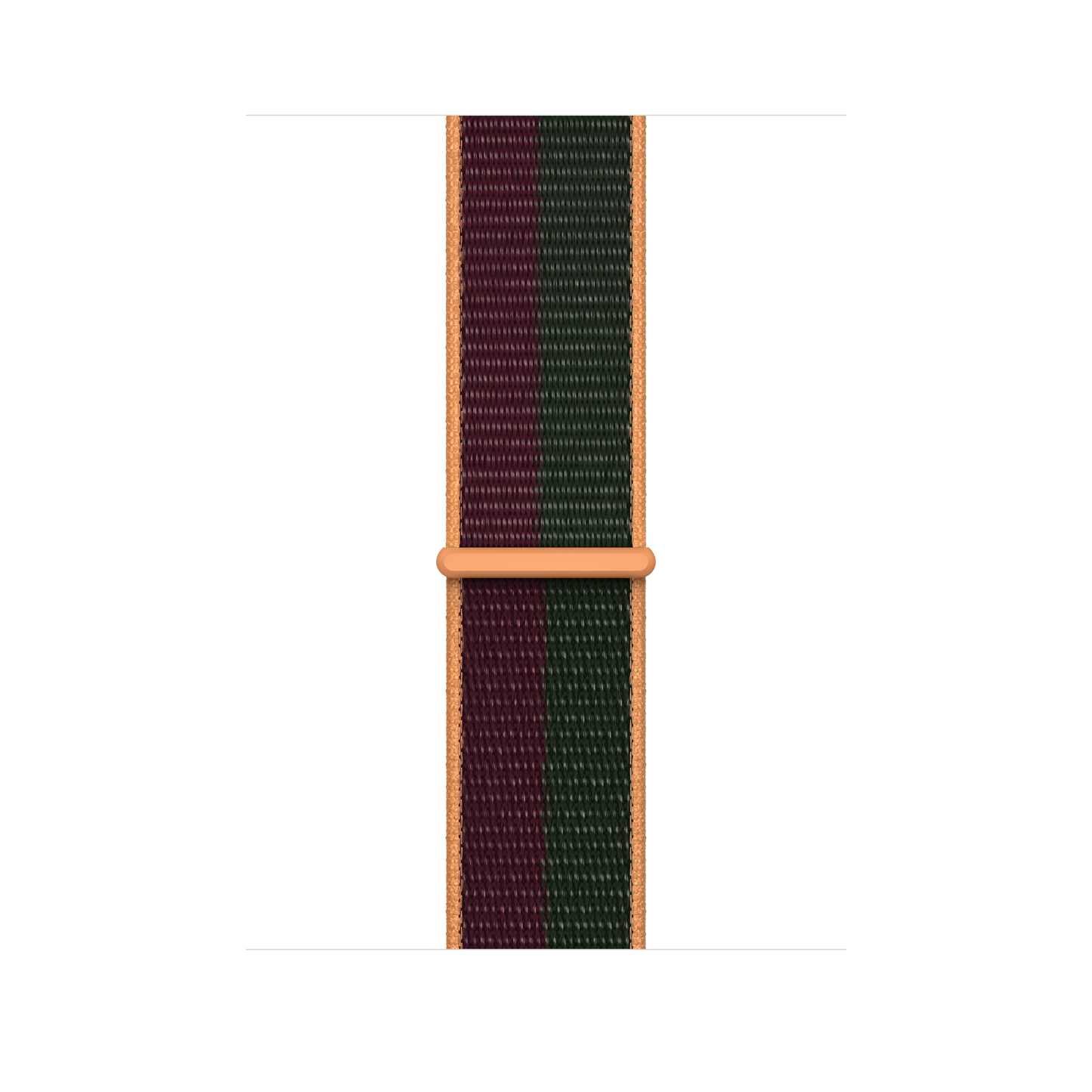 Correa Loop deportiva en color cereza oscuro/verde bosque (45 mm) - Rossellimac