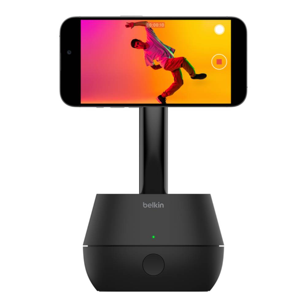 Soporte Pro con seguimiento automático y DockKit para iPhone de Belkin