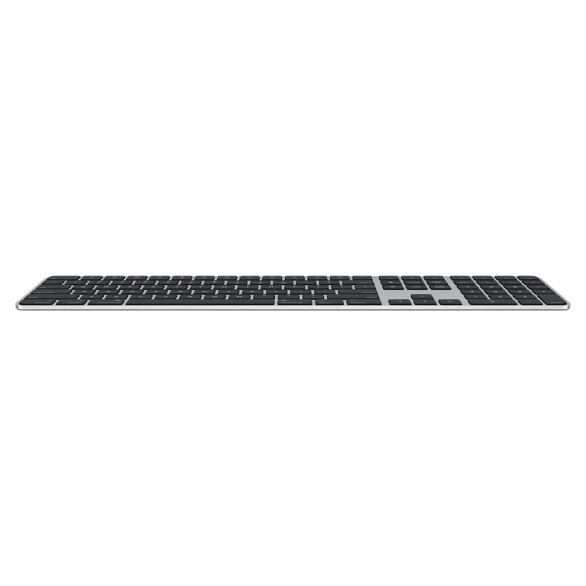 Magic Keyboard con Touch ID y teclado numérico para modelos de Mac con chip de Apple - Ucraniano - Teclas negras - Rossellimac