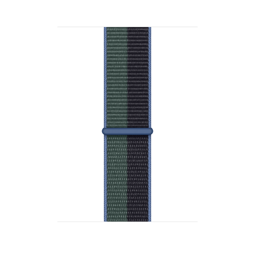 Correa Loop deportiva en color medianoche/eucalipto (45 mm) - Rossellimac