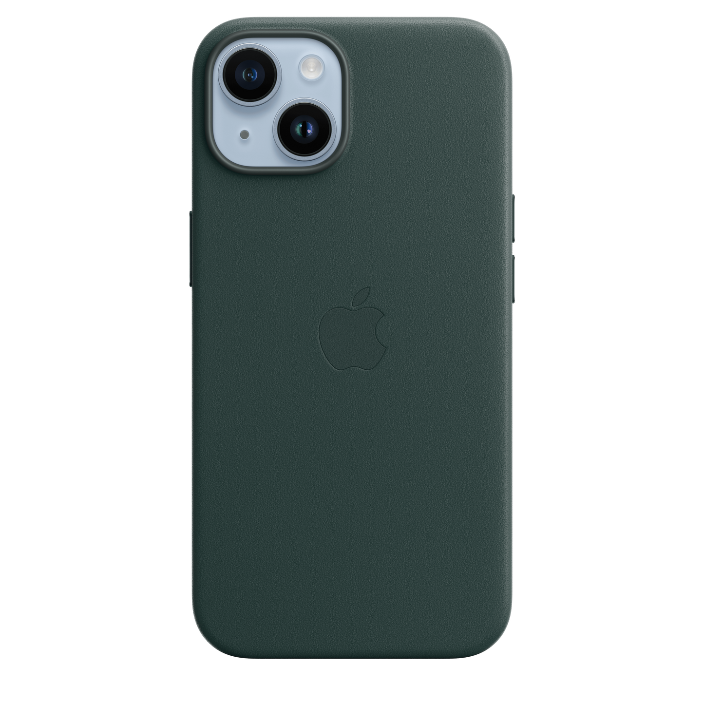 Funda de piel con MagSafe para el iPhone 14 - Verde bosque - Rossellimac