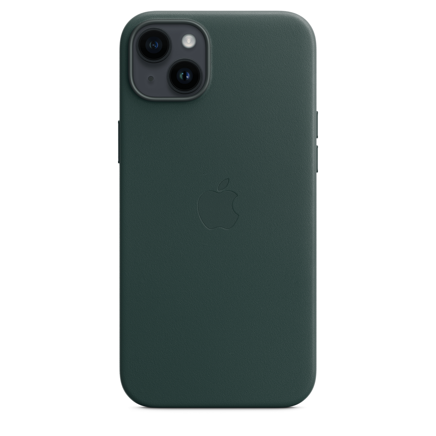 Funda de piel con MagSafe para el iPhone 14 Plus - Verde bosque - Rossellimac
