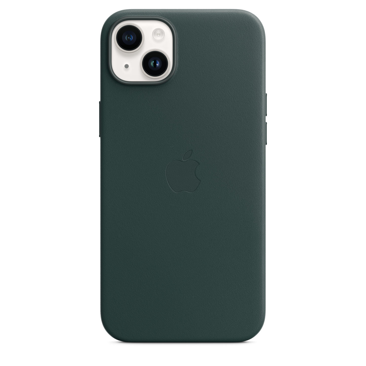 Funda de piel con MagSafe para el iPhone 14 Plus - Verde bosque - Rossellimac