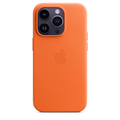 Funda de piel con MagSafe para el iPhone 14 Pro - Naranja - Rossellimac