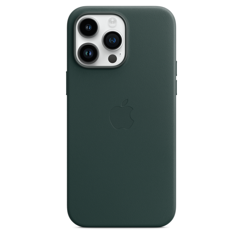 Funda de piel con MagSafe para el iPhone 14 Pro Max - Verde bosque - Rossellimac