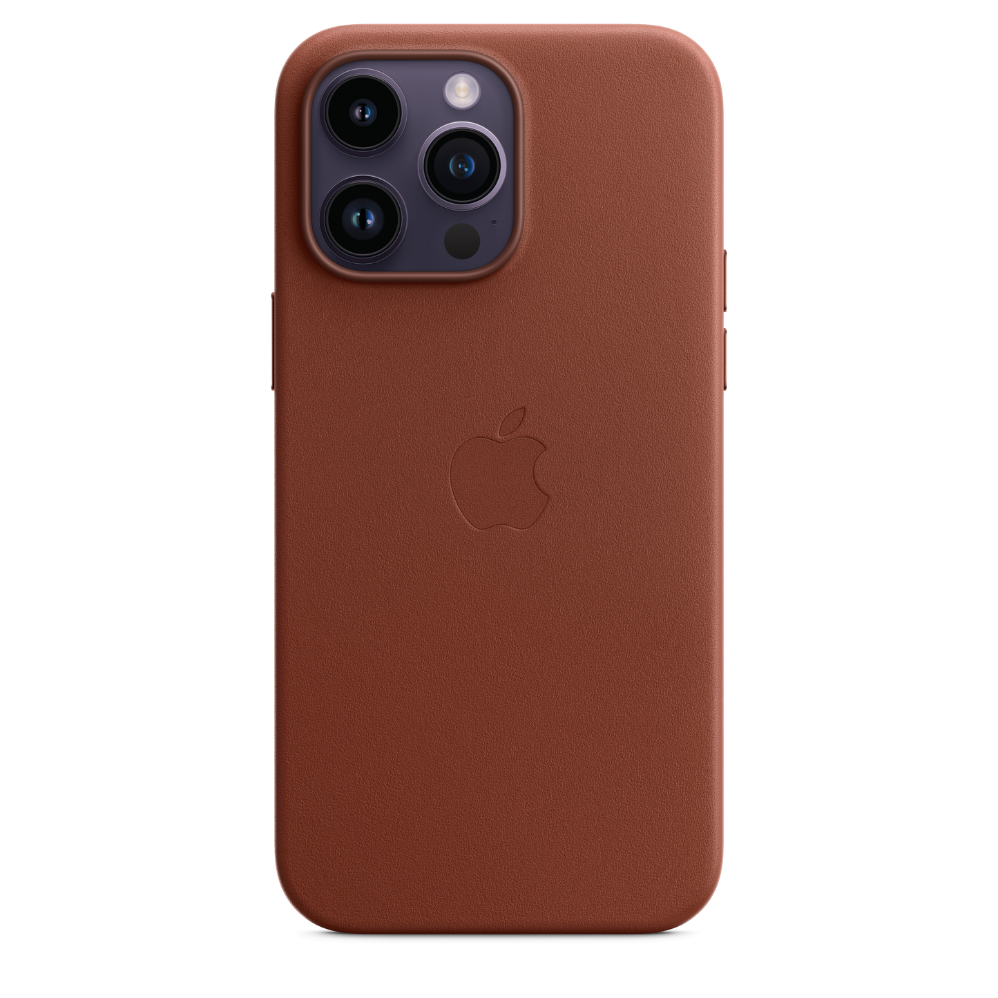 Funda de piel con MagSafe para el iPhone 14 Pro Max - Ocre oscuro - Rossellimac