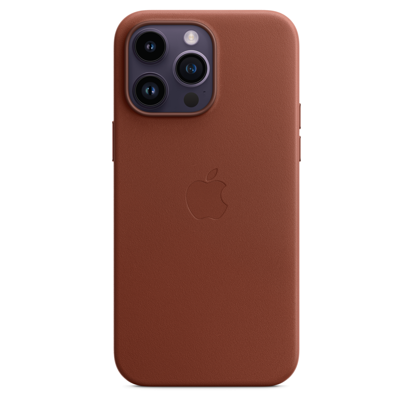Funda de piel con MagSafe para el iPhone 14 Pro Max - Ocre oscuro –  Rossellimac