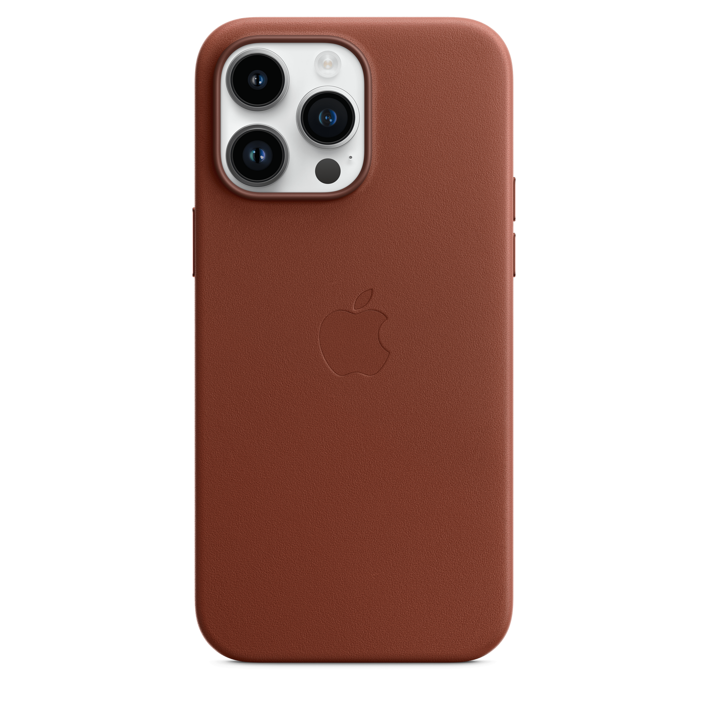 Funda de piel con MagSafe para el iPhone 14 Pro Max - Ocre oscuro - Rossellimac