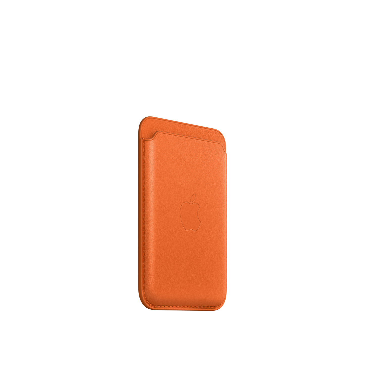 Cartera de piel con MagSafe para el iPhone - Naranja - Rossellimac