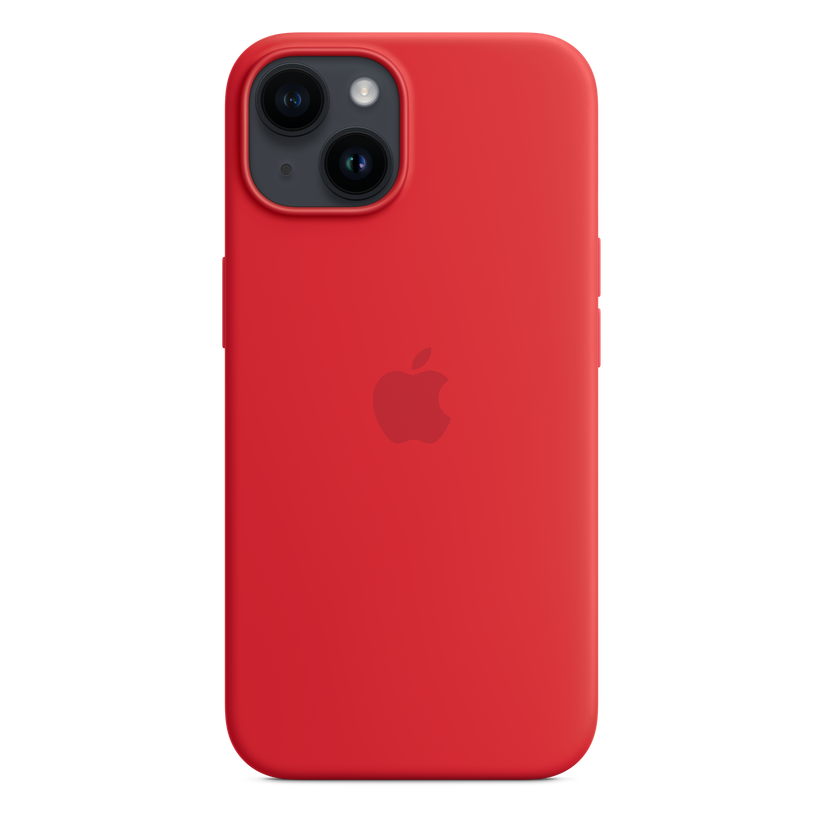 Funda de silicona con MagSafe para el iPhone 14 - (PRODUCT)RED - Rossellimac