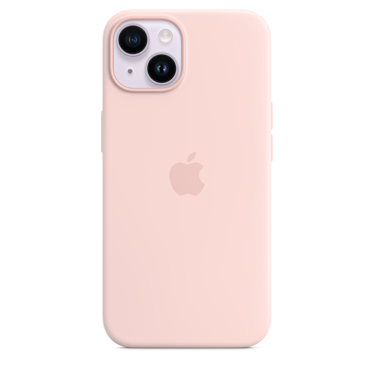 Funda de silicona con MagSafe para el iPhone 14 - Rosa caliza - Rossellimac