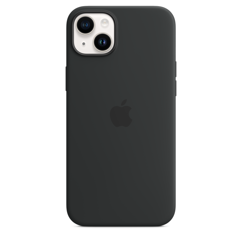 Funda de silicona con MagSafe para el iPhone 14 Plus - Medianoche - Rossellimac