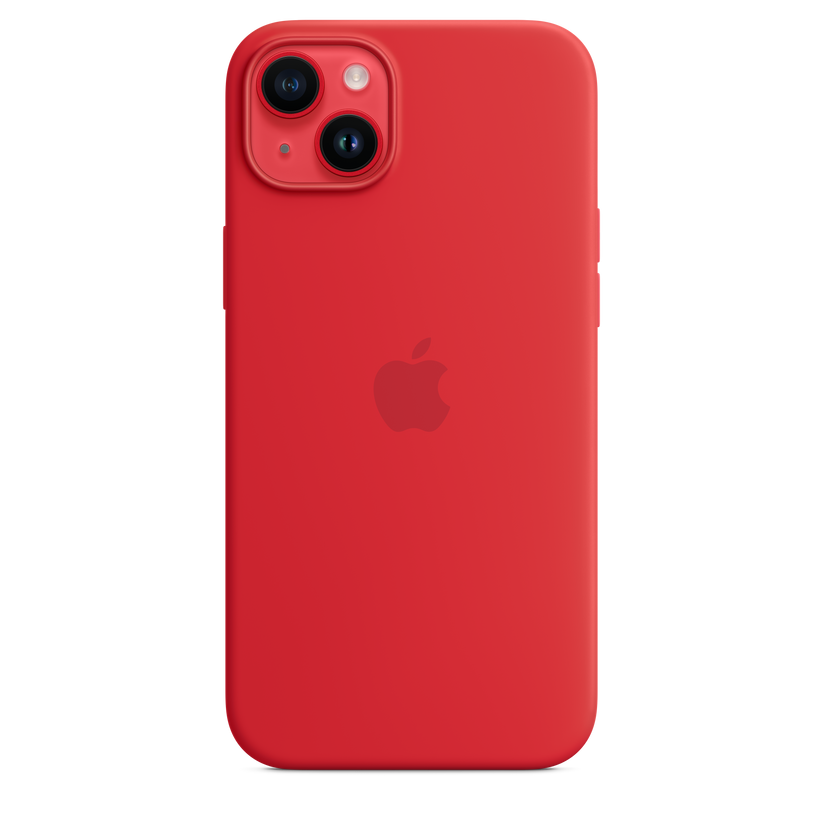 Funda de silicona con MagSafe para el iPhone 14 Plus - (PRODUCT)RED - Rossellimac