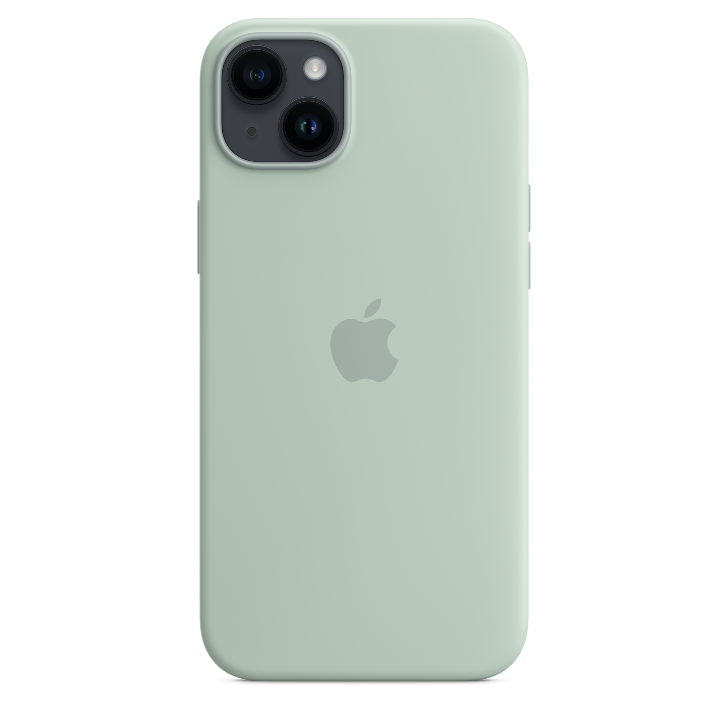 Funda de silicona con MagSafe para el iPhone 14 Plus - Suculenta - Rossellimac